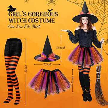 SATINIOR Halloween Witch Costume for Women 2025