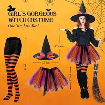 SATINIOR Halloween Witch Costume for Women 2025