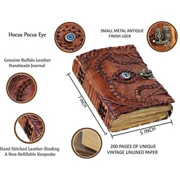 Urooj Handicraft Hocus Pocus Book of Spells Hocus Pocus Spell Book Prop Gifts Halloween Decorations ...