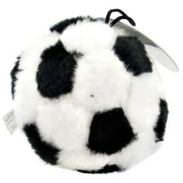 Ethical Plush Soccer Ball Dog Toy for Indoor Fun