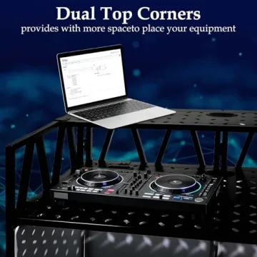 Portable DJ Booth Stand - Professional Design for Events