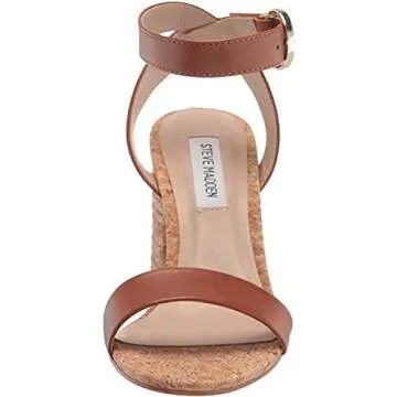 Steve Madden Womens Marciana Criss-Cross Front Ankle Strap Platform Sandals