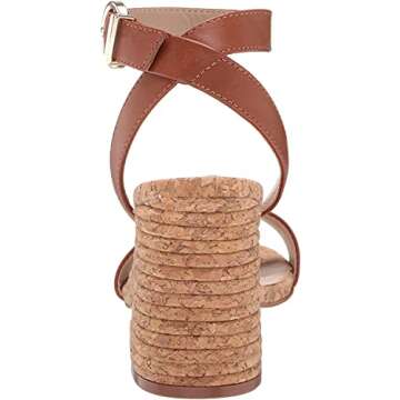 Steve Madden Womens Marciana Criss-Cross Front Ankle Strap Platform Sandals