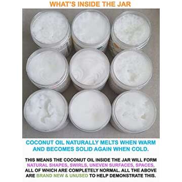 Cocobelle Baby Pure & Gentle Premium 100% Organic Virgin Coconut Oil for Babies – Perfect for Dry Skin, Eczema, Scalp/Cradle Cap, Bottom Balm, Nappy Rash Balm, Sores, Flaky Skin & Baby Massage Oil