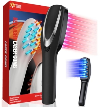 Kadielona Laser Hair Growth Comb - Electric Scalp Massager for Healthy Hair