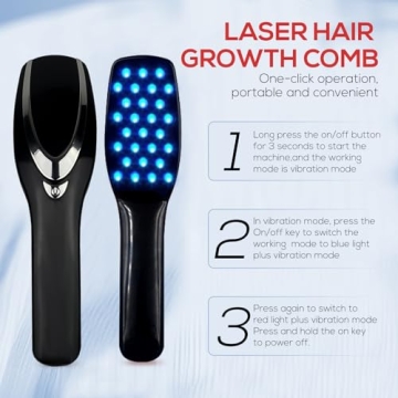 Kadielona Laser Hair Growth Comb for Thicker Hair