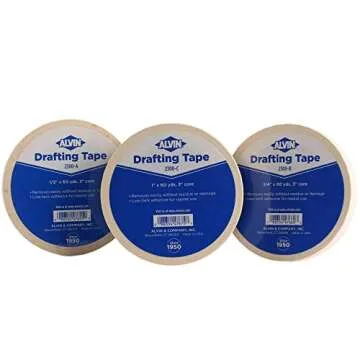 ALVIN Drafting Tape - 3/4 Inches x 60 Yards