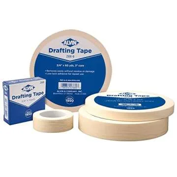 ALVIN Drafting Tape - 3/4 Inches x 60 Yards