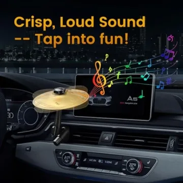 Enjoy Fun Drives with Car Cymbal Air Vent Mini Drum