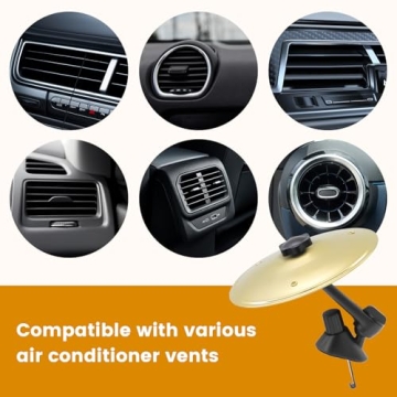 Enjoy Fun Drives with Car Cymbal Air Vent Mini Drum