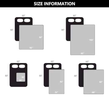 Tuffeel Dog Blanket 52x82 Inch Furniture Protector