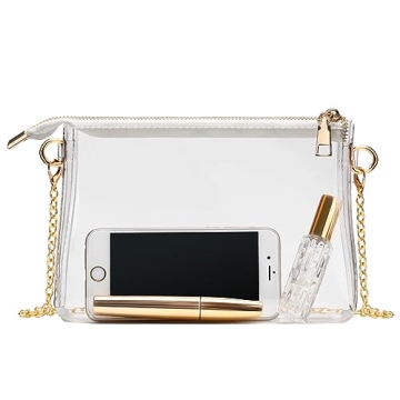 BS-VOG Clear Purse for Women Stadium Approved Stylish