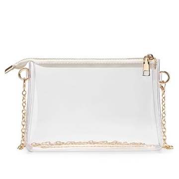 BS-VOG Clear Purse for Women Stadium Approved Stylish