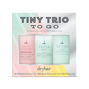 Travel Hair Essentials Drybar Tiny Trio To Go Kit