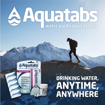 Aquatabs 397mg Water Purification Tablets for Safe Hydration