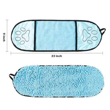 UTFDXU Microfiber Dog Towel for Small Dogs 9x23