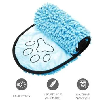 UTFDXU Microfiber Dog Towel for Small Dogs 9x23