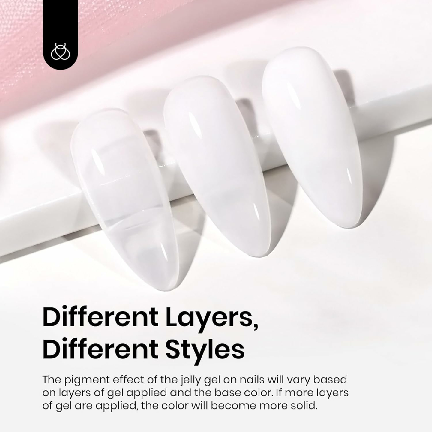 Beetles Milky White Jelly Gel Polish 15ml Set