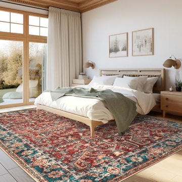 Valenrug Washable 8x10 Rug - Stylish & Easy Care