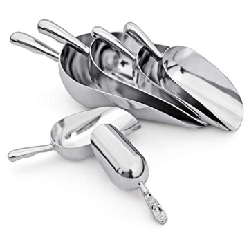 Durable Commercial-Grade Aluminum Utility Scoop for All