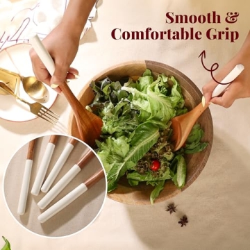 Folkulture Wooden Spoon Set - Eco-Friendly Kitchen Utensils