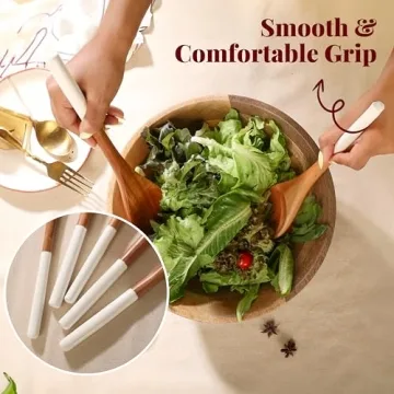 Folkulture Wooden Spoon Set - Eco-Friendly Kitchen Utensils