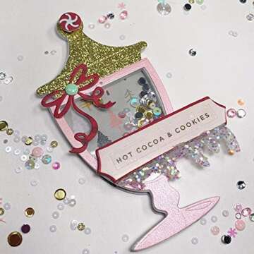 KSCRAFT Candy Jar Shaker Metal Cutting Dies Stencils for DIY Scrapbooking Decorative Embossing DIY Paper Card