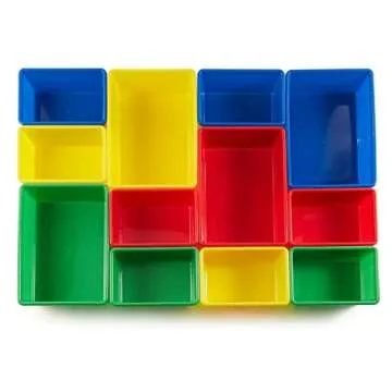 Kids Toy Storage Organizer with 12 Colorful Bins