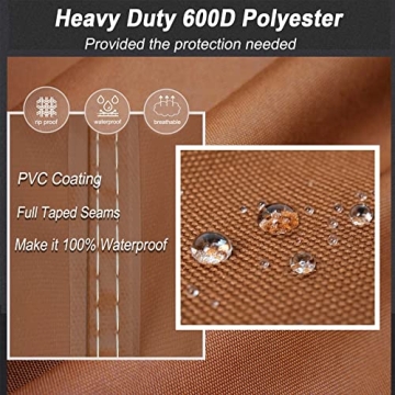 NettyPro 56 Inch Heavy Duty BBQ Grill Cover