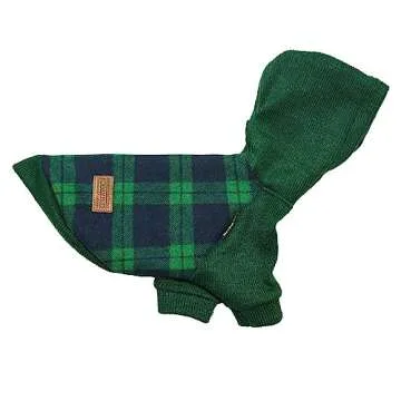 Fitwarm Tartan Plaid Dog Hoodie for Small Dogs and Cats