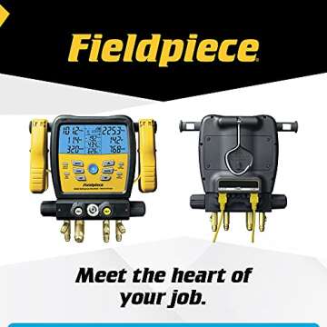 Fieldpiece SM480V SMAN Digital Manifold Wireless Data Logging