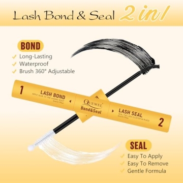 QUEWEL Lash Extension Kit - 320 Pcs of 30D+40D Lashes