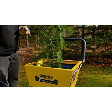 Champion Portable Chipper-Shredder with Bag - Powerful & Efficient