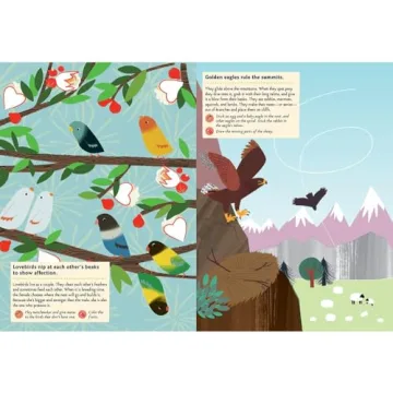 Birds of the World Sticker Activity Book for Kids
