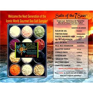 The Gourmet Sea Salt Sampler