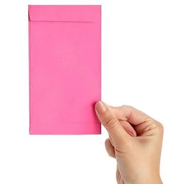 100 Pink Money Envelopes for Budgeting and Gifting