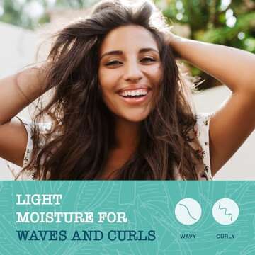 Maui Moisture Lightweight Curls + Flaxseed Conditioner, Conditioning, Paraben Free, Silicone Free, 13 Fl Oz