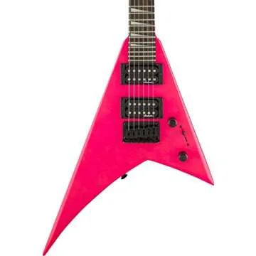 Jackson JS1X Dinky Minion Electric Guitar in Neon Pink
