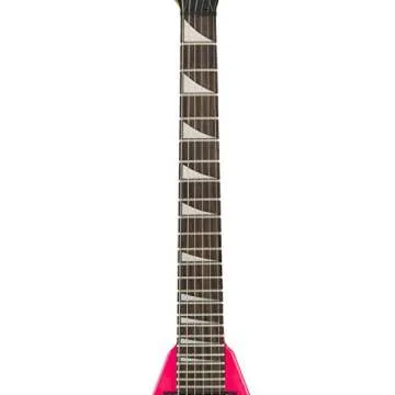 Jackson JS1X Dinky Minion Electric Guitar in Neon Pink