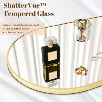 Koonmi Full Length Mirror, 64"x21" Arched Gold Mirror Full Length, Standing Hanging or Leaning Full ...