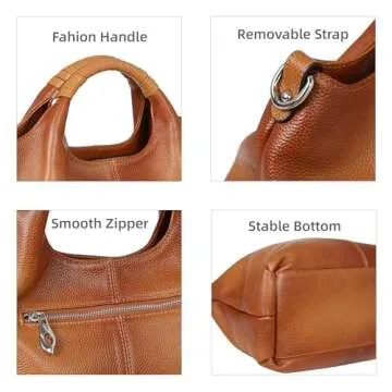 Stylish ISWEE Satchel Bag for Women - Premium Leather Purse