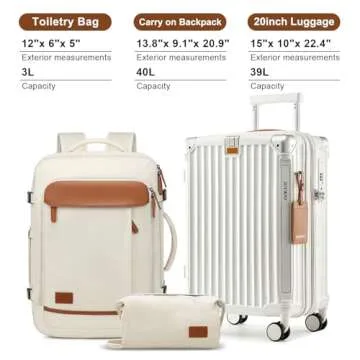 Joyway Stylish Carry On Luggage with Expandable Capacity