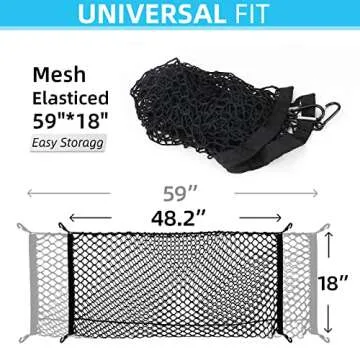 KARCOCA Cargo Net - Secure and Organize Your Truck Bed