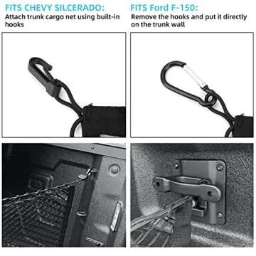 KARCOCA Cargo Net - Secure and Organize Your Truck Bed