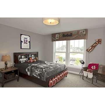 KCRasan Jersey Display Frame Case - Large Lockable Frames Shadow Box with UV Protection for Baseball Basketball Football Soccer Hockey Sport Shirt Matte Black Finish