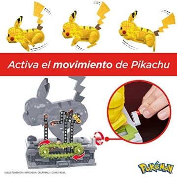 Mega Pokémon Pikachu Building Set - Interactive Fun