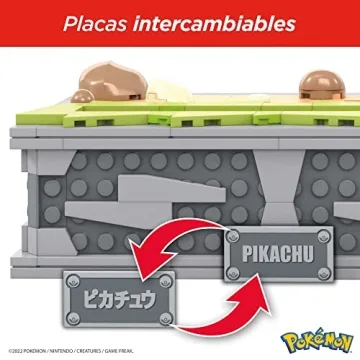 Mega Pokémon Pikachu Building Set - Interactive Fun