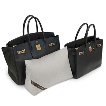 Bag-a-Vie Purse Shaper Pillow Insert - Herringbone for Luxury Handbags - Custom Accessories for Birk...