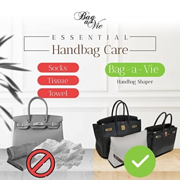 Luxury Bag-a-Vie Purse Shaper Insert for Handbags