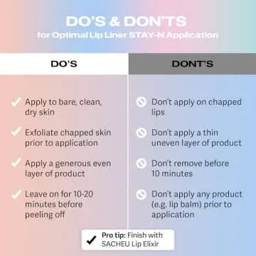 Sacheu Lip Liner - Long Lasting Peel Off Lip Stain